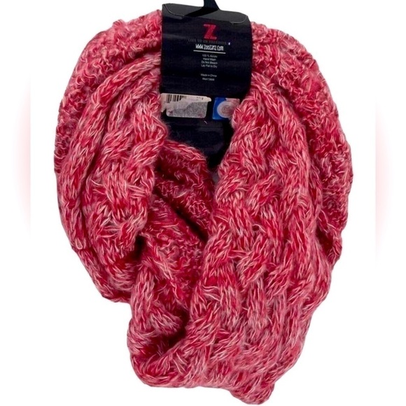 ALABAMA Crimson Tide Infinity Scarf Chunky Knit NCAA Zoozats Red Womens OS Cute - Picture 3 of 3